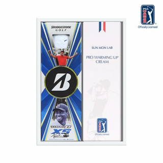 [레시피 PGA TOUR] 선몬랩 프로 워밍 업 크림 50ml +브릿지스톤 타이거우즈 골프공3구