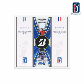 [레시피 PGA TOUR] 선몬랩 프로 워밍 업 크림 50ml + 쿨 다운 겔 50ml + 브릿지스톤 타이거우즈 골프공3구