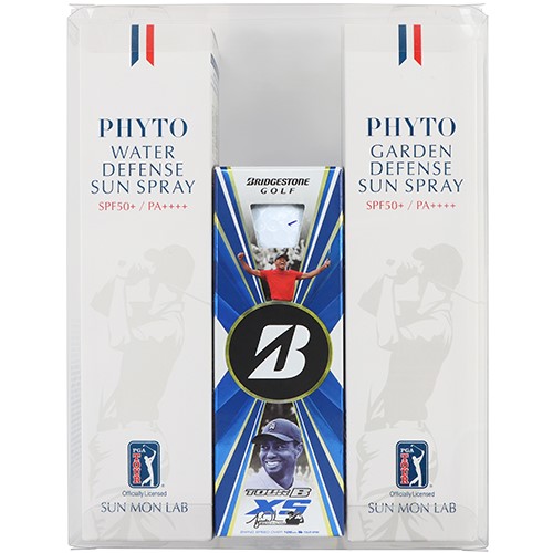 [레시피 PGA TOUR] 선몬랩 피토 가든 디펜스 스프레이 150ml + 워터 디펜스 스프레이 150ml  + 브릿지스톤 타이거우즈 골프공3구