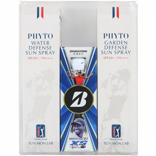 [레시피 PGA TOUR] 선몬랩 피토 가든 디펜스 스프레이 150ml + 워터 디펜스 스프레이 150ml  + 브릿지스톤 타이거우즈 골프공3구
