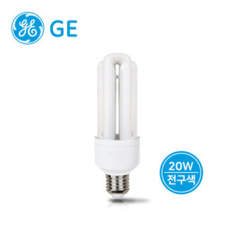 [루미트론] GE 컴팩트 형광 램프 20W 주광색, 전구색HYG/3U25W-A, HYG/3U20W/L-A