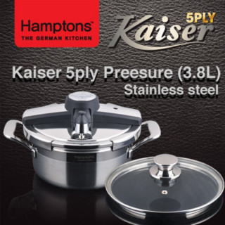 [Hamptons]독일햄튼 카이저 통5중(5PLY)압력솥3.8L(HTK-3.8L)