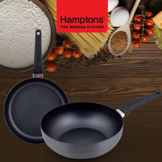 [Hamptons]독일햄튼 솔리드 하드아노다이징 궁중팬24CM(HTF-SHA-24W)