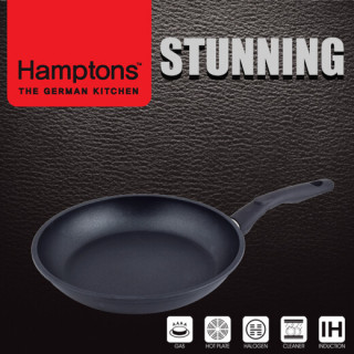 [Hamptons]독일햄튼 스터닝 다이캐스팅 인덕션 블랙 궁중팬26CM(HTSF-26W)