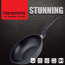 [Hamptons]독일햄튼 스터닝 다이캐스팅 인덕션 블랙 궁중팬28CM(HTSF-28W)