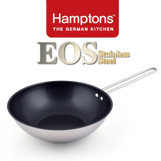 [Hamptons]독일햄튼 EOS스텐 인덕션 코팅 궁중팬 28CM(HTEF-28W)