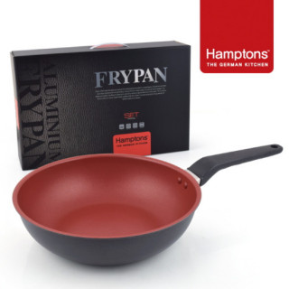 [Hamptons]독일햄튼 레드매직 인덕션 궁중팬 28CM(HTR-28W)