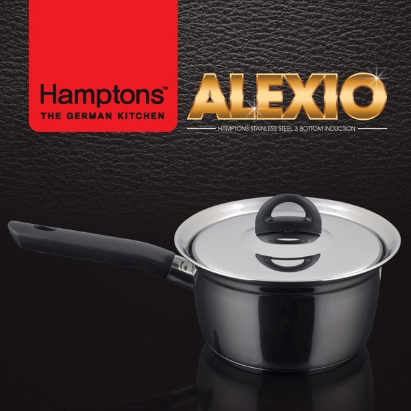 [Hamptons]독일햄튼 알렉시오 인덕션 냄비 16CM(편수)(HALX-16S)