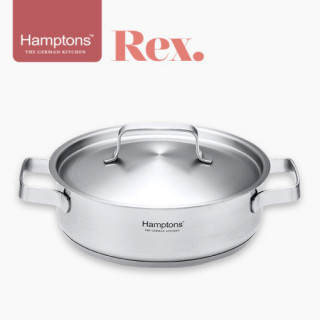 [Hamptons]독일햄튼 REX 3중바닥 인덕션냄비(20CM전골)(HREX-20C)