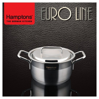 [Hamptons]독일햄튼 유로라인 인덕션 3중바닥냄비(HEL-22P)