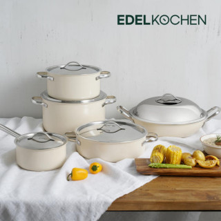 [Edelkochen] 에델코첸 통3중 IH 클래식L 냄비 5종 세트