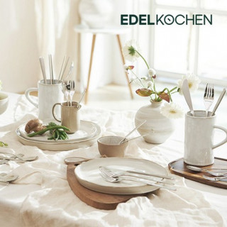[Edelkochen] 에델코첸 316 청담 한수저 10인조 세트 (티스푼, 케이크포크 포함)