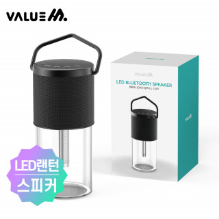 [밸류엠] 캠핑용 LED랜턴 블루투스 스피커 BTS5200 (5핀 0.5M 케이블 포함) [BOX (x8EA)단위 구매가능]