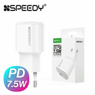 [스피디] 가정용 7.5W(PD) 분리형 충전기(케이블 미포함) [BOX (x100EA)단위 구매가능]