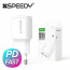 [스피디] 가정용 20W(PD3.0+QC3.0) 2포트 고속 분리형 충전기(케이블 미포함) [BOX (x100EA)단위 구매가능]