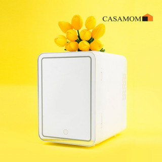 [까사맘] LED 미러 4L 멀티 냉장고 CA-LED4MF02_화이트