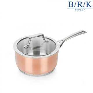 [BRK] 모던쉐프 코퍼 통3중 동냄비 편수 18cm