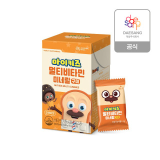[대상웰라이프] 마이키즈 멀티비타민미네랄 구미  4g x 60개(20일분)