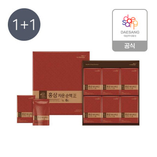 [대상웰라이프] 홍삼 자운순액 正(50mlx24포) 1+1