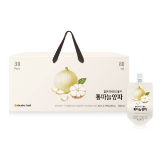 [천호엔케어] 통마늘양파 프리미엄 80mL x 30개입