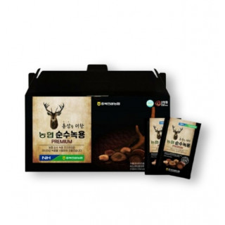 [충북인삼농협] 홍삼을더한 순수녹용프리미엄 / 70ml x 30포 + 선물박스