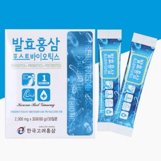 [한국고려홍삼] 발효홍삼 포스트바이오틱스 유산균 15gx30포