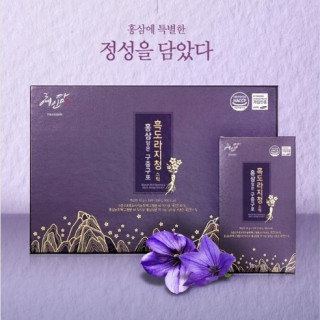 [혜인담] 홍삼담은 구증구포 흑도라지청 10ml X 30포