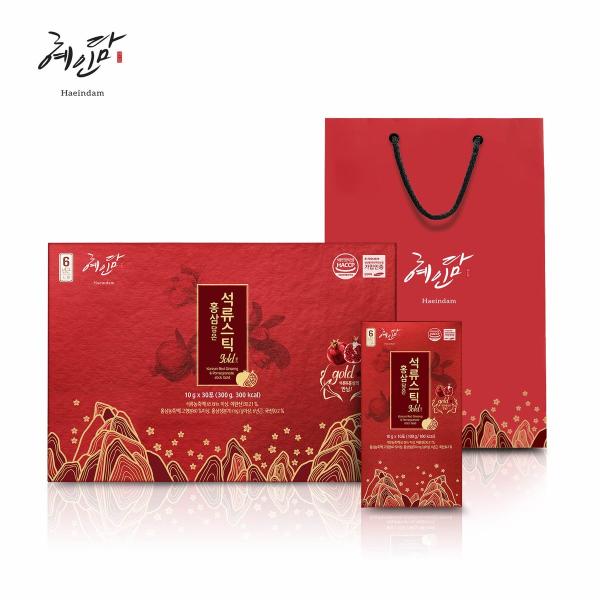 [혜인담] 홍삼담은 석류스틱 10ml X 30포