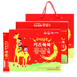 [고이담은] 키즈쑥쑥홍삼스틱 15g x 30포