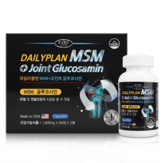 [데일리플랜] MSM+조인트 글루코사민 1,800mg x 120정